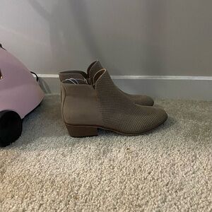 Women's Taupe Ankle Boots